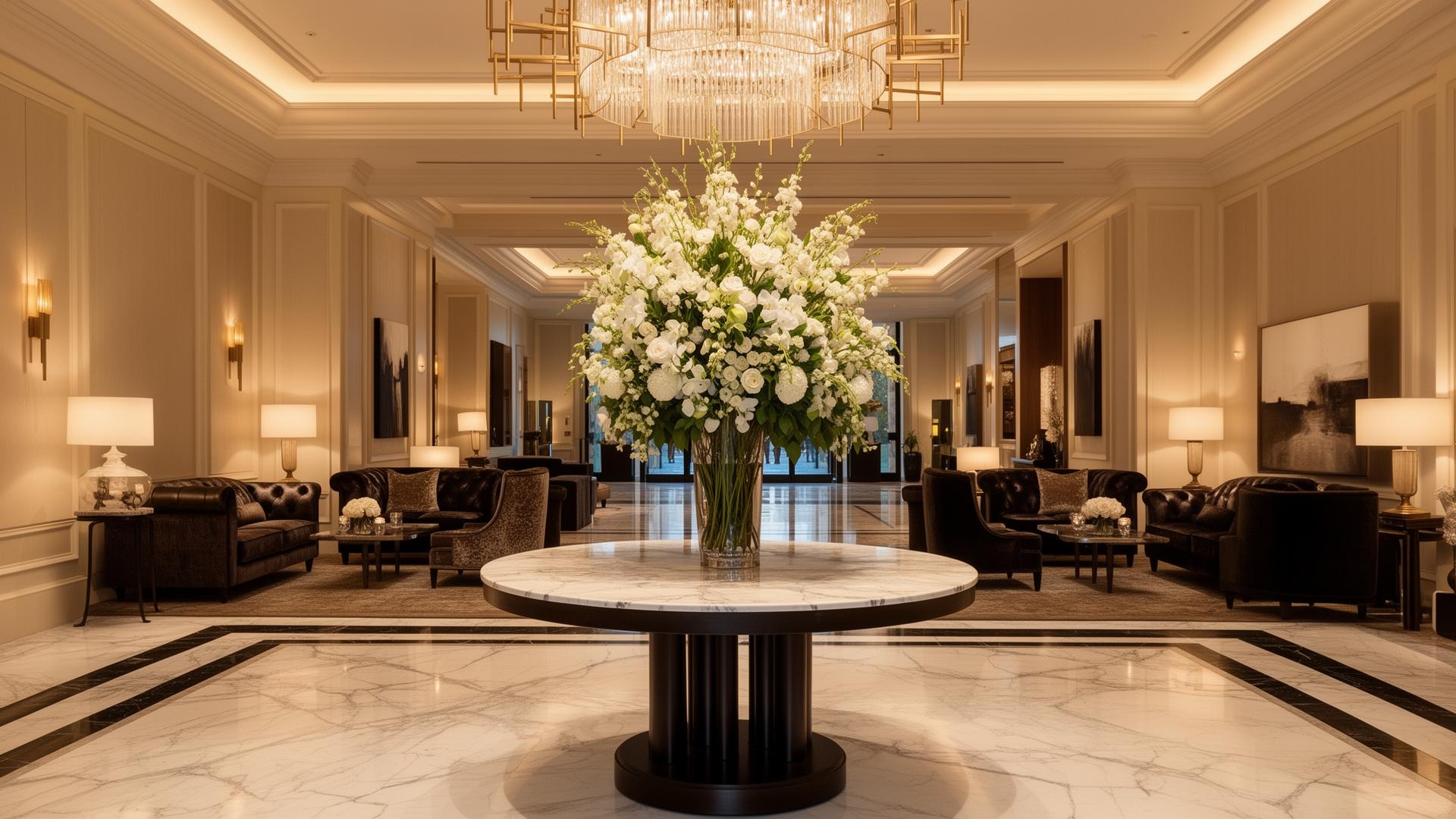 The Aureum lobby